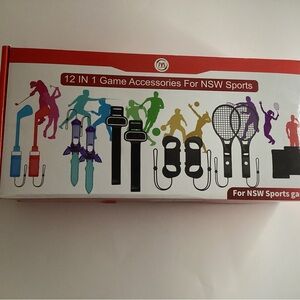 New nintendo switch 12 In 1 Game Accessories For Nsw Sports Bundle Game